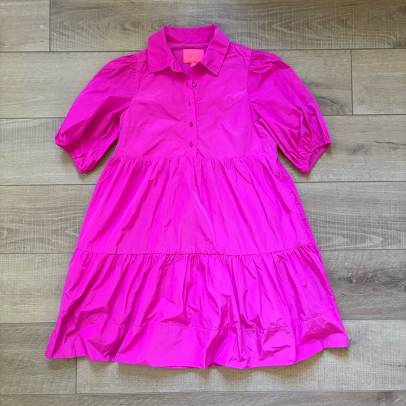 Lilly Pulitzer Bright Pink Crissa Mini Dress - Picture 2 of 11